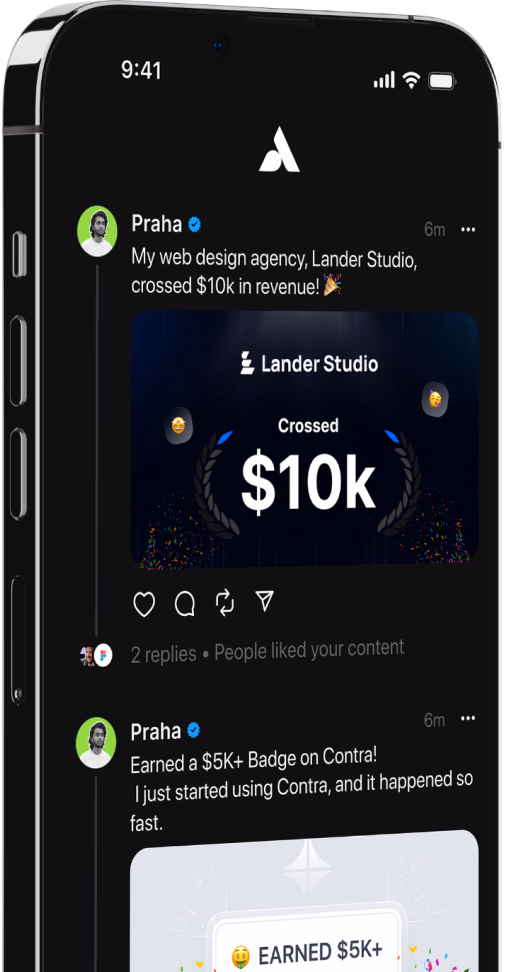 Mobile application showcase